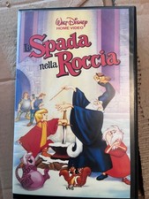 LA SPADA NELLA ROCCIA - VHS DISNEY BLACK DIAMOND EDIZIONE Ottobre 1986 VS 4158