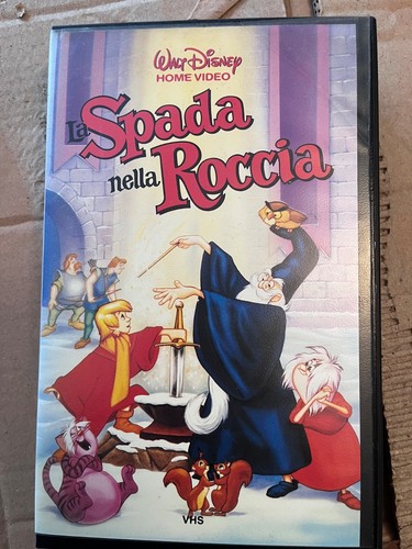 Spada nella roccia vhs - spada,