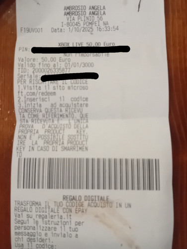Gift card xbox live euro - xbox, da