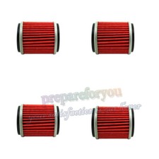 Filtro olio 4 pezzi per Yamaha