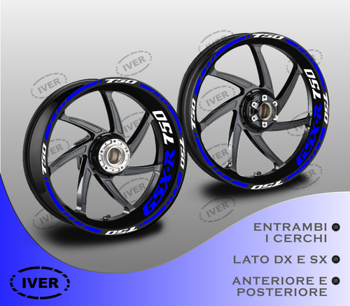 Adesivi cerchi per moto - , suzuki