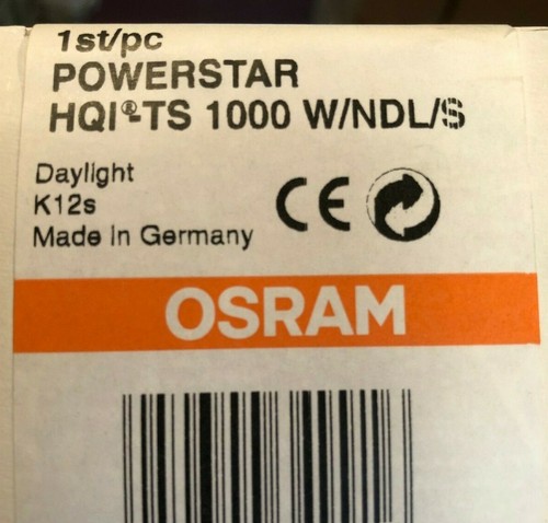 Osram powerstar hqi 1000 - osram, hqi-ts
