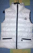 Giacca smanicata Moncler - colore bianco - taglia 10 anni /140 cm. per bambina