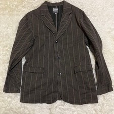 MOMOTARO JEANS Giacca a righe in filato twist taglia 42 Made in Japan