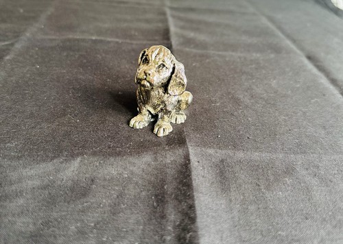 Statuetta cane cucciolo - statuetta,
