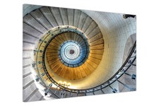 Quadro Stampa su Tela Scala a Spirale Wall Art per Soggiorno