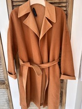 Cappotto ZARA fatto a mano color cammello taglia S (12/14)