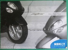 SCOOTER Per Mbk SKYLINER 125 180 250 DEPLIANT CATALOGO BROCHURE CATALOG 