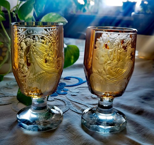Coppia calici grog cristallo - coppia, calici-grog,cristallo
