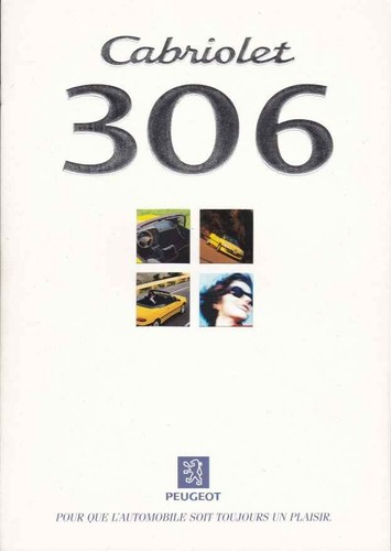 Catalogue brochure peugeot 306 - brochure,