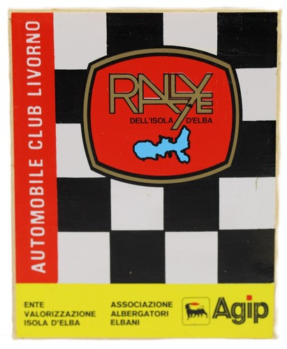 Adesivo rally isola elba - rally,
