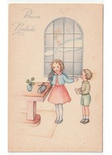 bambini telefono cartolina