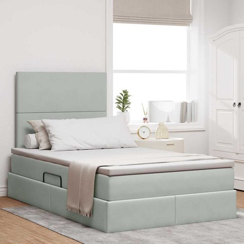 Letto con contenitore led - letto, e
