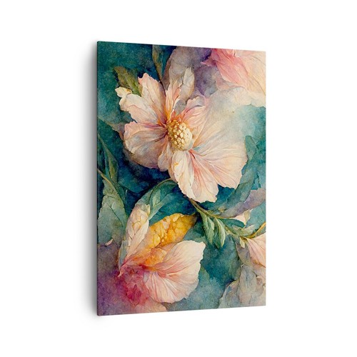 Quadro tela 70x100cm fiori - quadro,