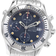 Omega Seamaster300 2598.80 Data Cronografo Quadrante Navy Automatico Uomo_900010