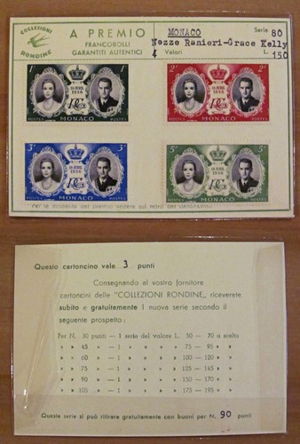 Foglio francobolli monaco - 4,
