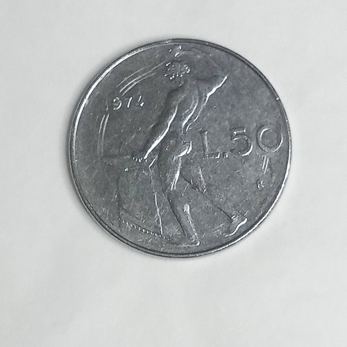 Lire 1974 errore conio - errore, di
