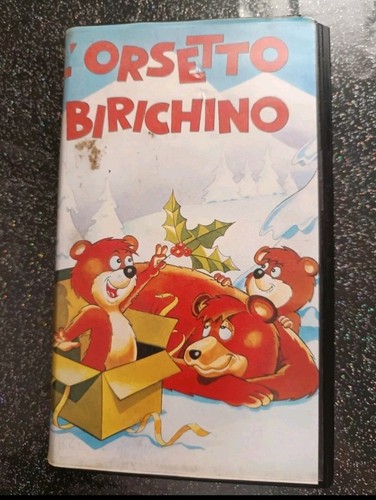 Vhs orsetto birichino raro - orsetto,