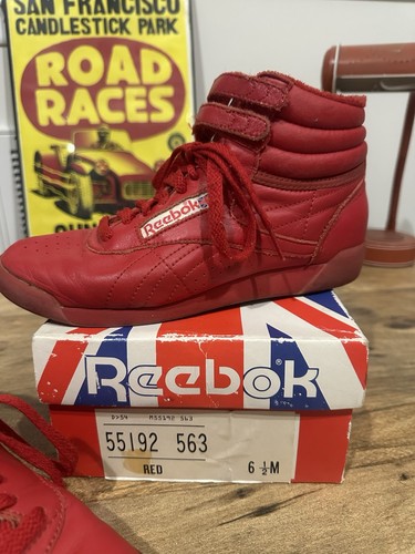 Vintage anni reebok red - vintage, 80
