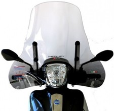 PARABREZZA COMPLETO X PIAGGIO MEDLEY 125 150 2016 2017 2018 2019 No faro LED