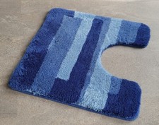 Tappetino WC Malina blu navy
