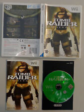 Console Game Gioco Play NINTENDO WII PAL ITALIANO Eidos  Tomb Raider Underworld