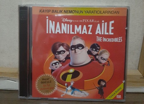 The incredibles turkish vcd - turkish,