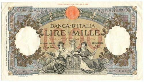 1000 lire capranesi - 1000,