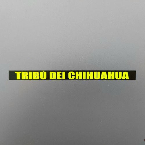 Adesivo sticker tribú dei - adesivo,