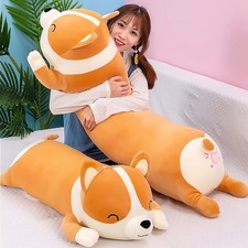 SNOWOLF Shiba Inu Cuscino in peluche per cani e corgi Akita morbido peluche