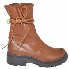 Stivale cuoio morbido donna