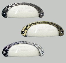 White Effetto Crepa porcelain