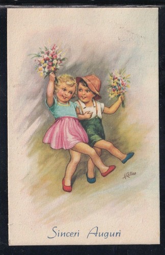 Cartolina sinceri auguri - cartolina,