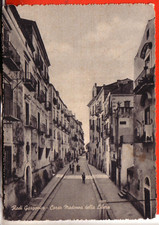 CARTOLINA  RODI GARGANICO   OPACA NON VIAGGIATA ANNI 50 CORSO MADONNA D. LIBERA