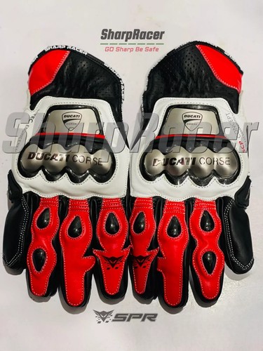 Guanti pelle ducati corse - guanti, in