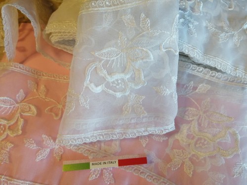 Tramezzo pizzo organza - pizzo, in
