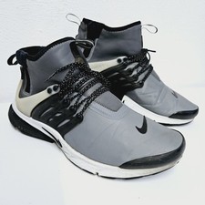 Nike Air Presto Mid Utility Cool Grey scarpe da ginnastica da uomo taglia UK 9 EUR 44 859524-001