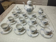 SERVIZIO 12 Tazze da CAFFE' Bareuther Waldsassen Bavaria con accessori