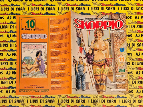 Fumetto rivista skorpio - fumetto,