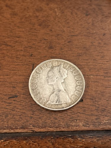 Moneta lire 500 argento - moneta,