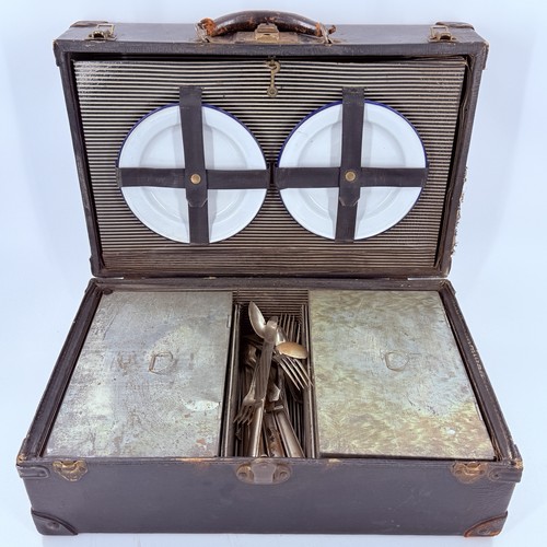Antico set picnic viaggio - picnic, da