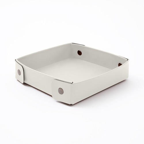 Svuotatasche cuoio bianco - svuotatasche,