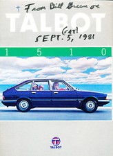 1981 Talbot 1510 French