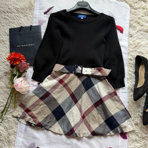 Abito burberry blu - blu, etichetta