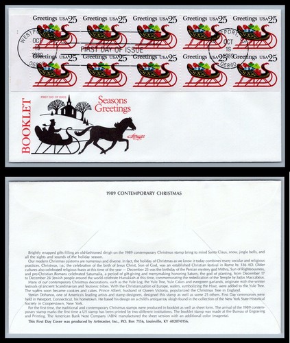 Fdc 2429a 25c - us,