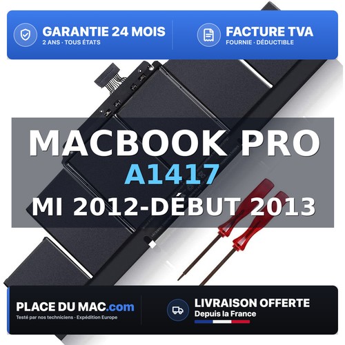 Batterie pour macbook - pour, pro