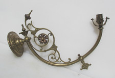 Victorian brass gas - victorian, light