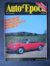 AUTO D’EPOCA 7-8 1991 ALFA