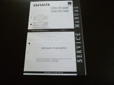 Manuale di servizio originale schema elettrico AIWA CDC-R146M CDC-R176M