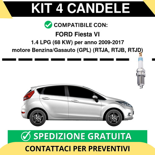 Kit candele per ford - kit,